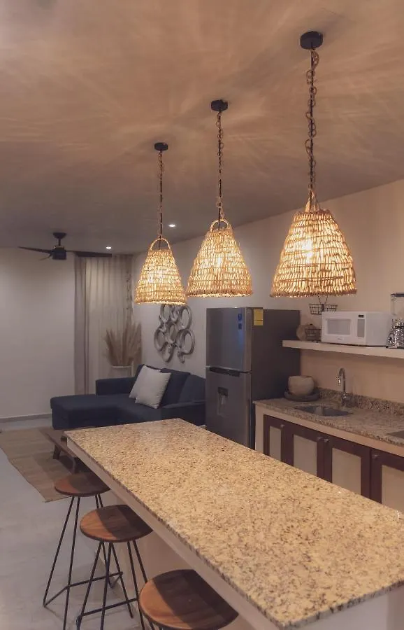 Stylish Condo For 4 Rooftop & Pool Access تولوم المكسيك
